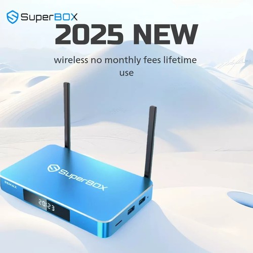 Superbox max android tv - s6,
