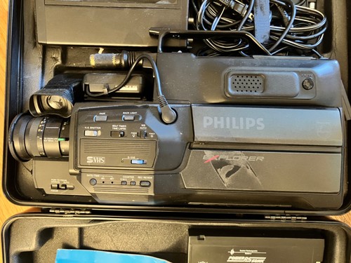 Videocamera philips vhs - videocamera,